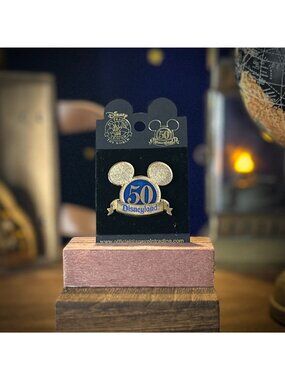 Disneyland 50th Anniversary Enamel Pin